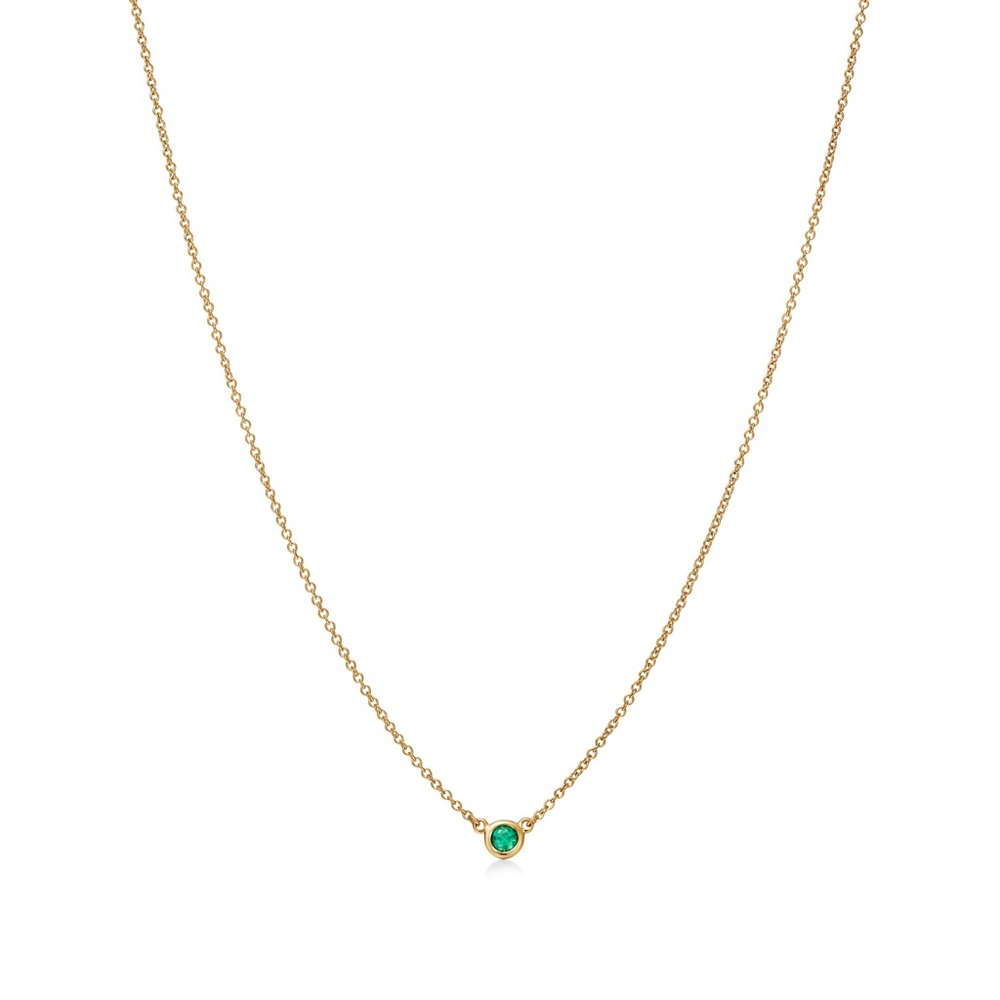 Tiffany & Co. Elsa Peretti Color by the Yard Emerald Necklace